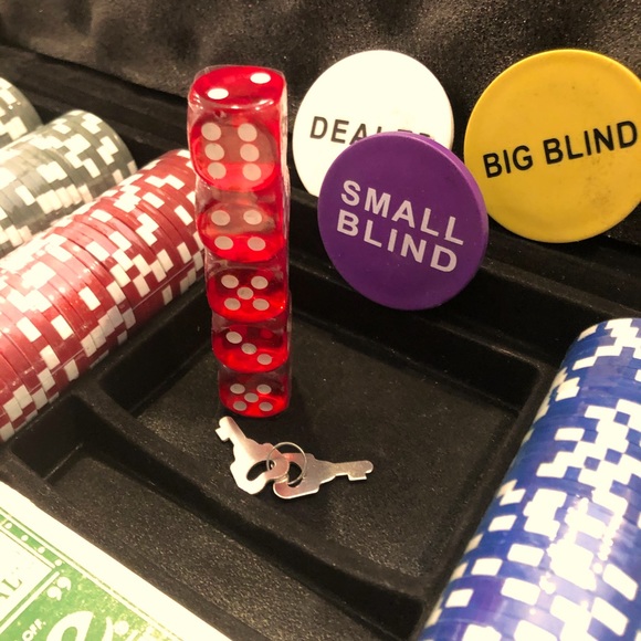 “MILLER” Poker Set High Life / Aluminum case - Picture 5 of 11